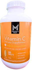 Member’s Mark Vitamin C Plus Citrus Bioflavonoids & Rose Hips Tablets 500Ct 6/27