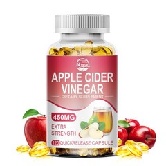 Apple Cider Vinegar Capsules Suppress Appetite Weight Management Digestive Healt