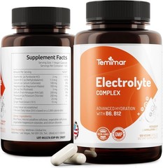Electrolyte Capsule Complex, 120 Count – Balanced Hydration for Peak Performance