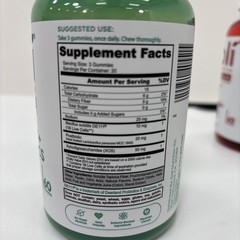 goli 3 Pack Gummy 0-sugar Pre-Post Probiotic, Apple Cider Vinegar, Ashwaganda