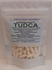 Tudca Powder Casules (Tauroursodeoxycholic Acid) Gluten Free, Non-GMO 500mg NEW!