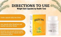 Health tone Herbal Weight Gain 90 Capsules ORIGINAL SEALED BOX