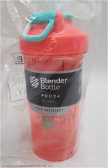 BlenderBottle 24 fl oz Plastic Pro24 Shaker Bottle – Peach