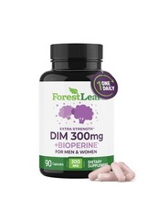 DIM (Diindolylmethane) 300mg – with BioPerine, for Metabolism & Hormone Balance