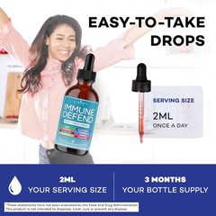 Immune Support Liquid Supplement Elderberry Turmeric Curcumin Echinacea Zinc