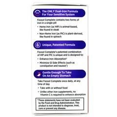 Feosol Complete with Bifera (28mg) 30 Caplets Each (Pack of 2)