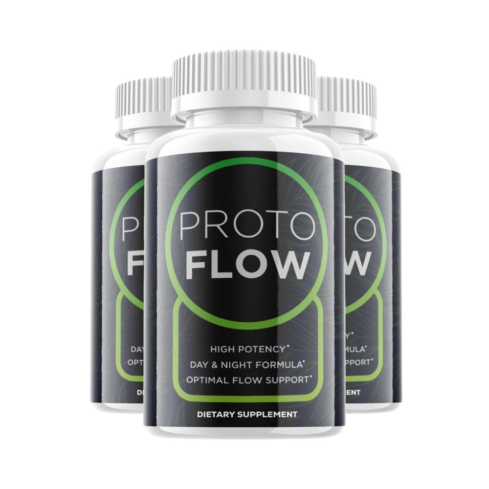 3-Pack ProtoFlow Capsules – Proto Flow Prostate Blood Flow Support – 180 Caps
