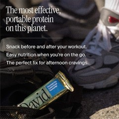 David High Protein Bars No Sugar – Sugar Free Protein Bars, Low Carb, Gluten