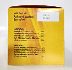 2 Packs TE QUITA LONJA TEA Jegibre + Piña 60 Bag Accion Xtreme Support Efectivo