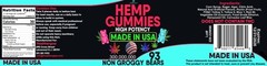 Sleep Gummy Bears Extra-Premium Gummies-Calm, Stress, Relax, Anxiety-Made In USA