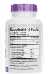 Just Thrive Ultimate IgG Immune Support 120 Veg Capsules Gluten-Free Non-GMO