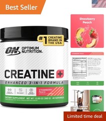 Strawberry Peach Creatine Performance Blend – 40 Servings for Hydration