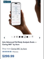 Axis Advanced Full Body Analysis Scale – Caring Mill™ by Aura