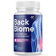 (1 Pack) Back Biome Probiotic Supplement for Back Health BackBiome 60 Capsules