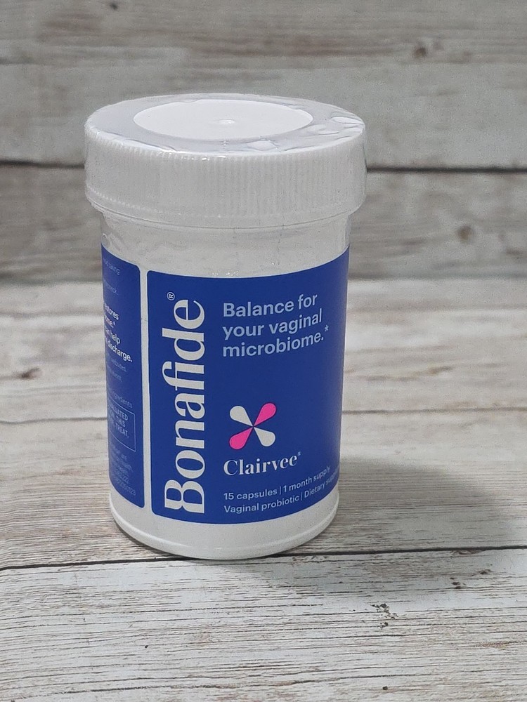Bonafide Clairvee Probiotic Microbiome Odor Itching Discharge 15 Capsules