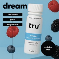 Sleep Supplement Cherry Berry Flavor with Melatonin, GABA, Magnesium – 12 Pack