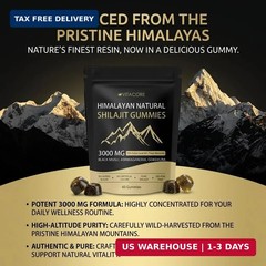 vitacoreHimalayan Shilajit Gummies for Men & Women 60 Count (Pack of 1), 1pc