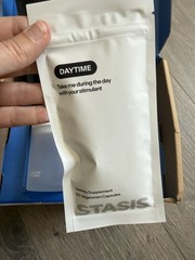 Bundle Stasis Daytime & Nighttime- Energy + Focus Supplement 50+50 Caps NEW Jars
