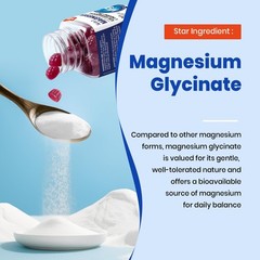 14-in-1 Magnesium Complex Gummies – with Ashwagandha, L-Theanine, D3 & Zinc –…