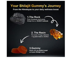 vitacoreHimalayan Shilajit Gummies for Men & Women 60 Count (Pack of 1), 1pc