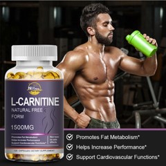 L-Carnitine 1500mg, High Potency Supports Natural Energy Production 120 Capsules