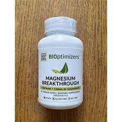 1 bottle Bioptimizers Magnesium Breakthrough all 7 essential forms – 60 capsules