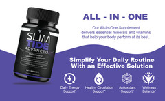 (5 Pack) Slimtide Advanced Health Management Capsules, Slim Tide (300 Capsules)