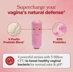 3 PACK URO O Positiv Vaginal Probiotics for Women pH Balance w/ Prebiotic 180 ct