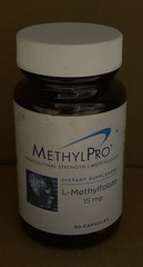 MethylPro L-Methylfolate 15 mg – L Methyl Folate, 30 Count (Pack of 1)