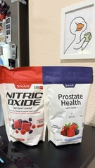 SNAP Nitric Oxide Beet + Prostate Health Soft Chews 60ct Sugar-Free Non-GMO