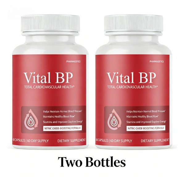 2 Bottles Vital BP Blood Support Supplement VitalBP for Blood circulation