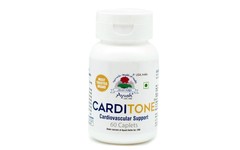 Carditone Ayush Herbs 60 caplets Cardiovascular Support + Free Shipping