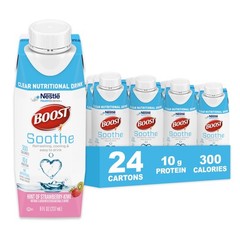 BOOST Soothe Clear Nutritional Drink – Cooling sensation – 300 Calories – 10 g