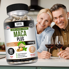 MACA Plus Supplement 60ct, Assist Sexual Well-being, Healthy Energy & Endurance