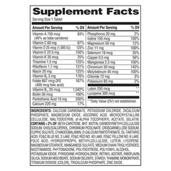 Equate Complete Multivitamin/Multimineral Supplement Tablets, Adults 50+, 125 CT