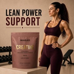 Micronized Creatine Monohydrate Powder 500g – 100 Servings, Unflavored, Boosts S