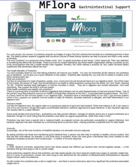 Cholesterol Control Heart Supplements & Mflora Probiotic Support Immune System