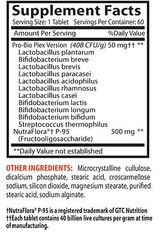 Appetite Control – Probiotic Complex 40 Billion CFUs – Bifidobacterium Lactis 1B