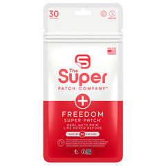 Super Patch FREEDOM 7-Pack Trial Size Pain Relief Drug-Free Aches Joints