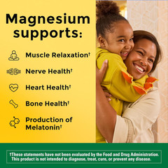 Nature Made Magnesium Complex Soft Chews 250mg Muscle Bone Support 40 Count