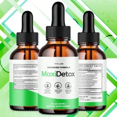(1 Pack) Maxi Detox Drops Advanced Health & Fitness Formula MaxiDetox 30 Serves
