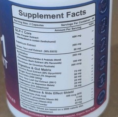 NATNECT G.L.P-1 2 Pack 60 capsules x 2 = 120 caps EXP 5/27