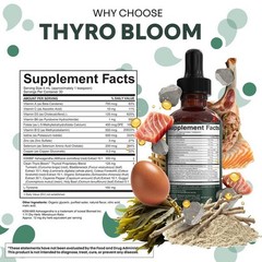 Thyroid Supports Drops Selenium Zinc Iodine L Tyrosine Ash Wagandha 2 Box