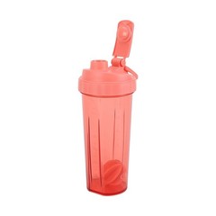 Shaker Bottle Dishwasher Safe Leak-Proof Portable Bottle Coral 24oz