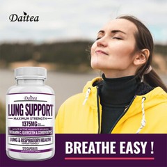 Max Strength Lung Support Supplement Respiratory Health Cleanse Detox Clear Lung