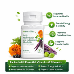 Nutrilite Daily Multivitamin and Multimineral Plus Tablet Shipping From Malaysia