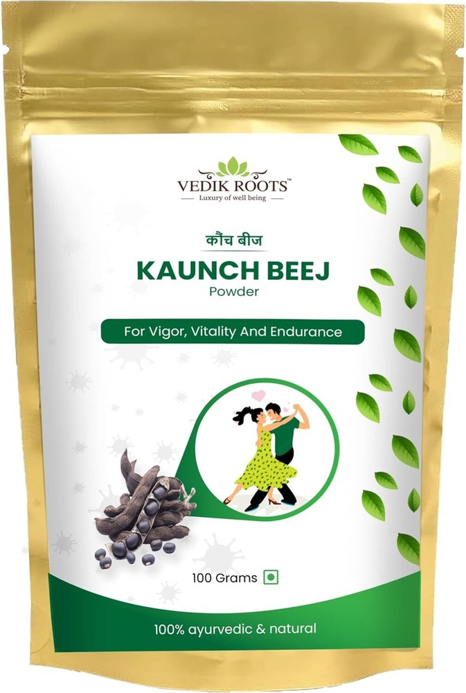 Kaunch Beej Powder – Boost Strength & Stamina with Ayurveda, 3.5oz