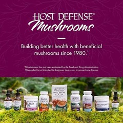 Host Defense Turkey Tail Mushroom Powder – Digestive Health & Immune Response Su