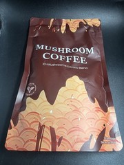 Mushroom Coffee 6.35 oz Packets Vegan Friendly – 6 Mushrooms Extract Blend 04/27