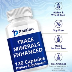 Trace Minerals Enhanced Complex-Zinc,Manganese,Copper-Complete with 70 Nutrient